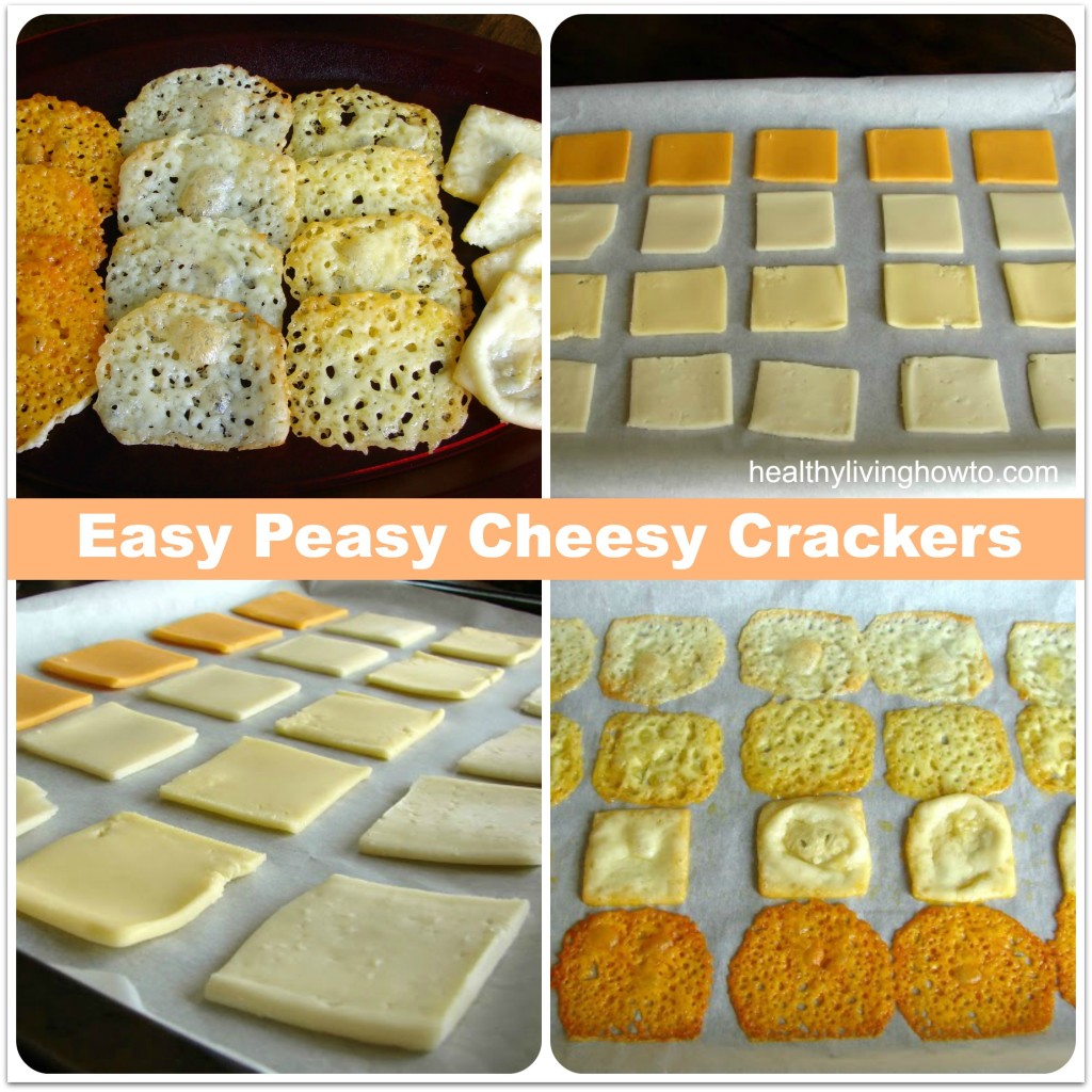 Easy Peasy Cheesy Crackers