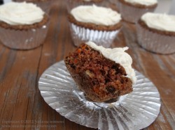 Carrot Cake with Almond Cream Cheese Frosting