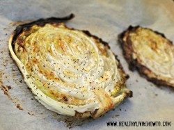 Oven Roasted Cabbage