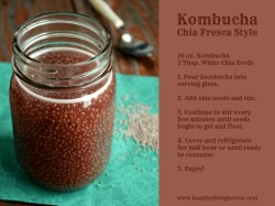 Kombucha Chia Fresca Style