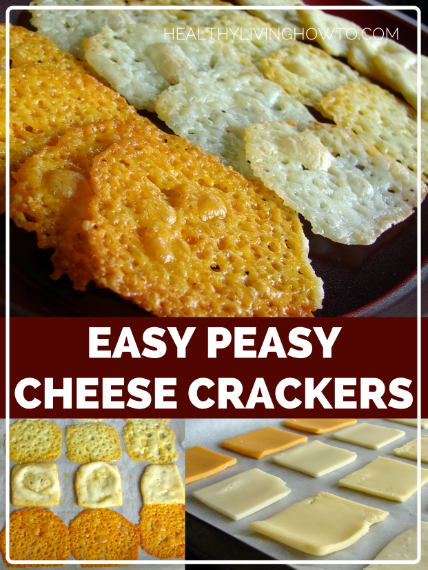 Easy Peasy Cheese Crackers | healthylivinghowto.com