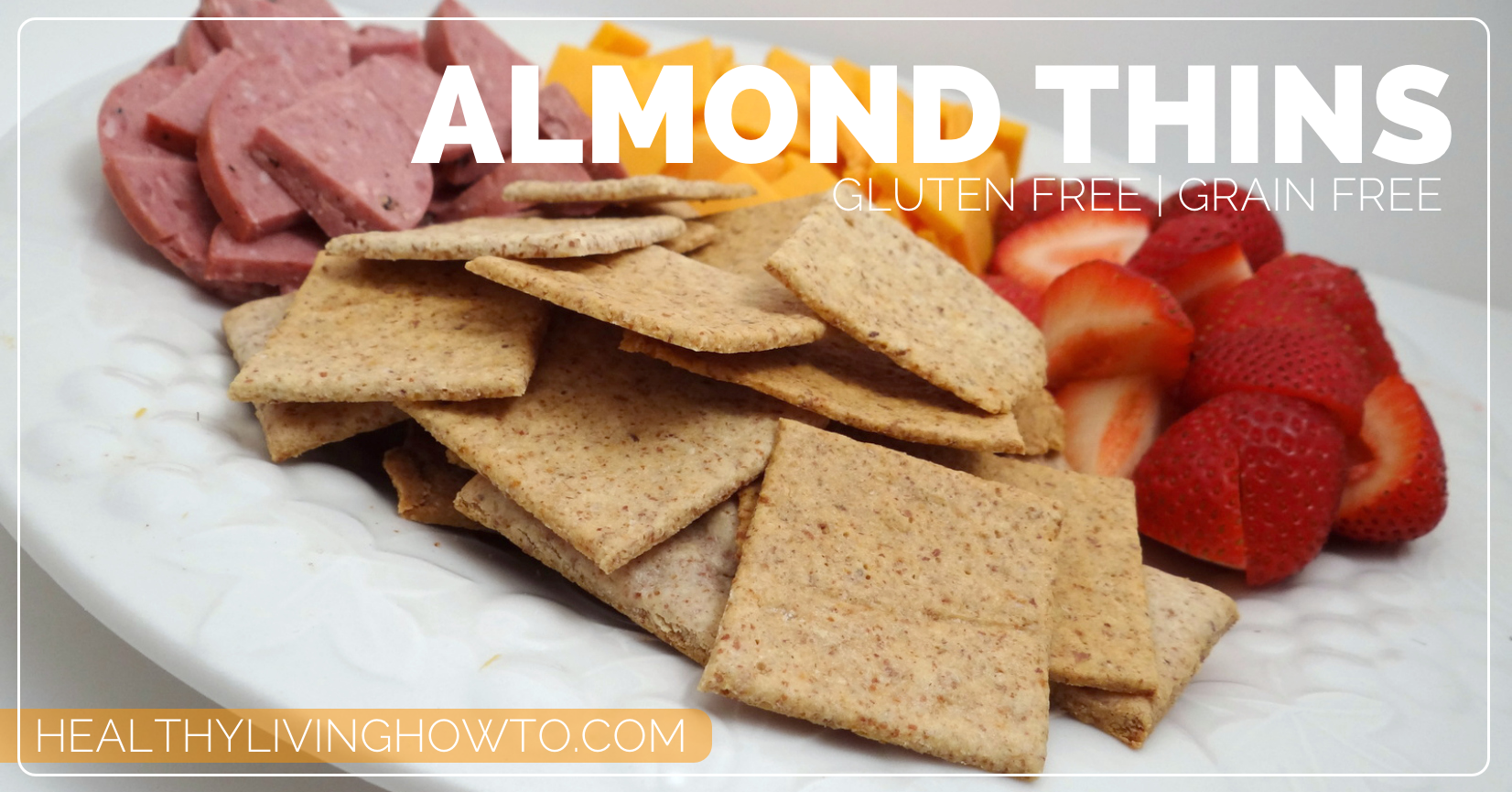 Almond Thins | healthylivinghowto.com