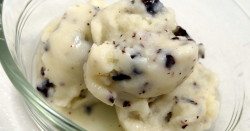 Coconut Iced Milk with Chocolate Chunks