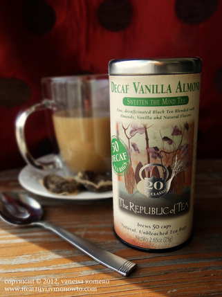 The Rebuplic of Tea Vanilla Almond Image