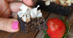 Chocolate Protein Breakfast Brownie