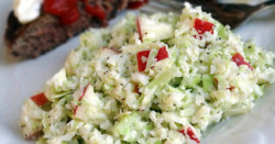Sweet and Sour Apple Slaw