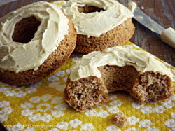 Cinnamon Donuts with Browned Butter Frosting
