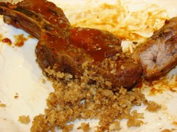 Slow Cooker Chinese Ribs with Faux Fried Rice