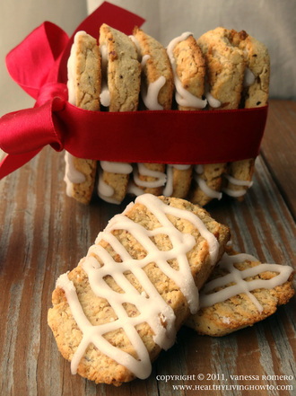 Healthy Vanilla Biscotti Cookies Image