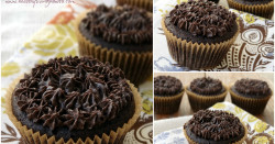 low-carb mocha cupcakes