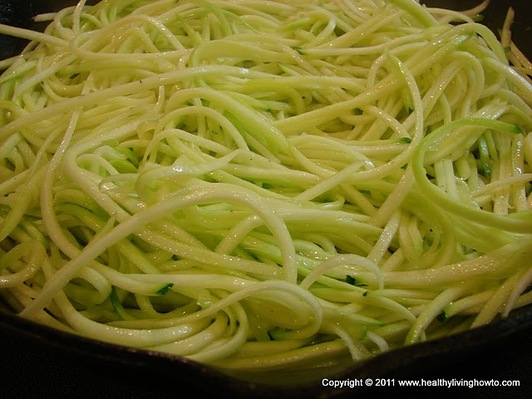 Zoodles AKA Zucchini Noodles