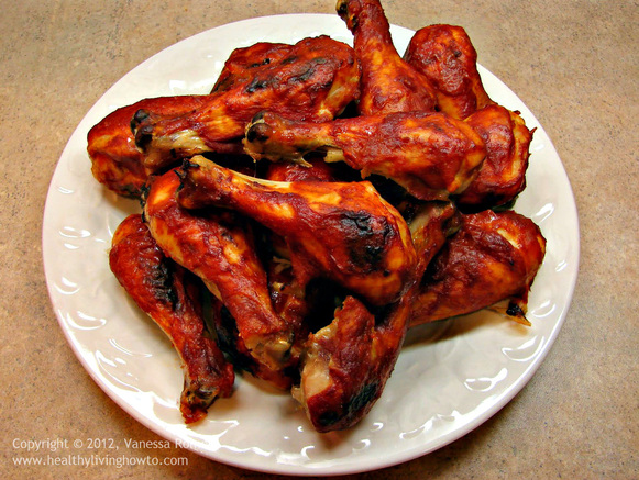 Chicken Drummies with Barbecue Sauce