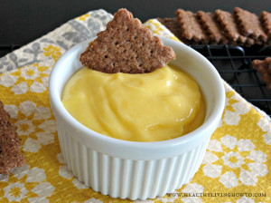 Lemon Curd with Almond Shortbread Cookies