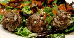 Oven Baked Lamb Meatballs