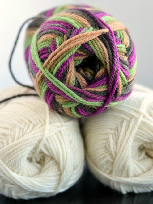 Dryer Balls Step One