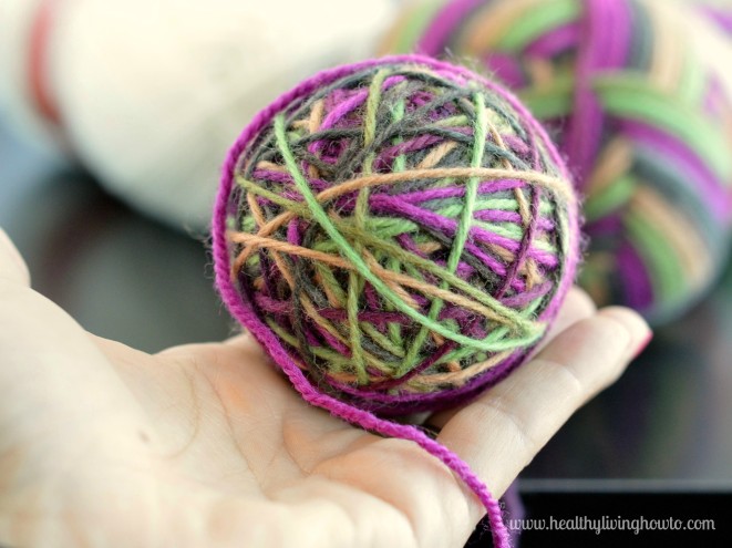 Dryer Balls Step Six