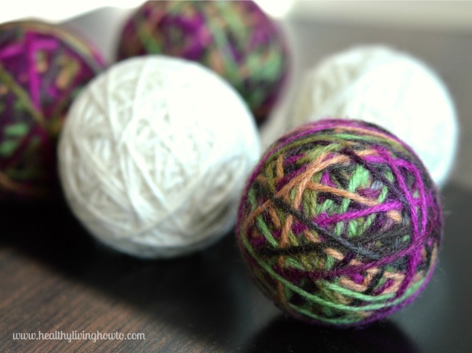 Dryer Balls Step Eight