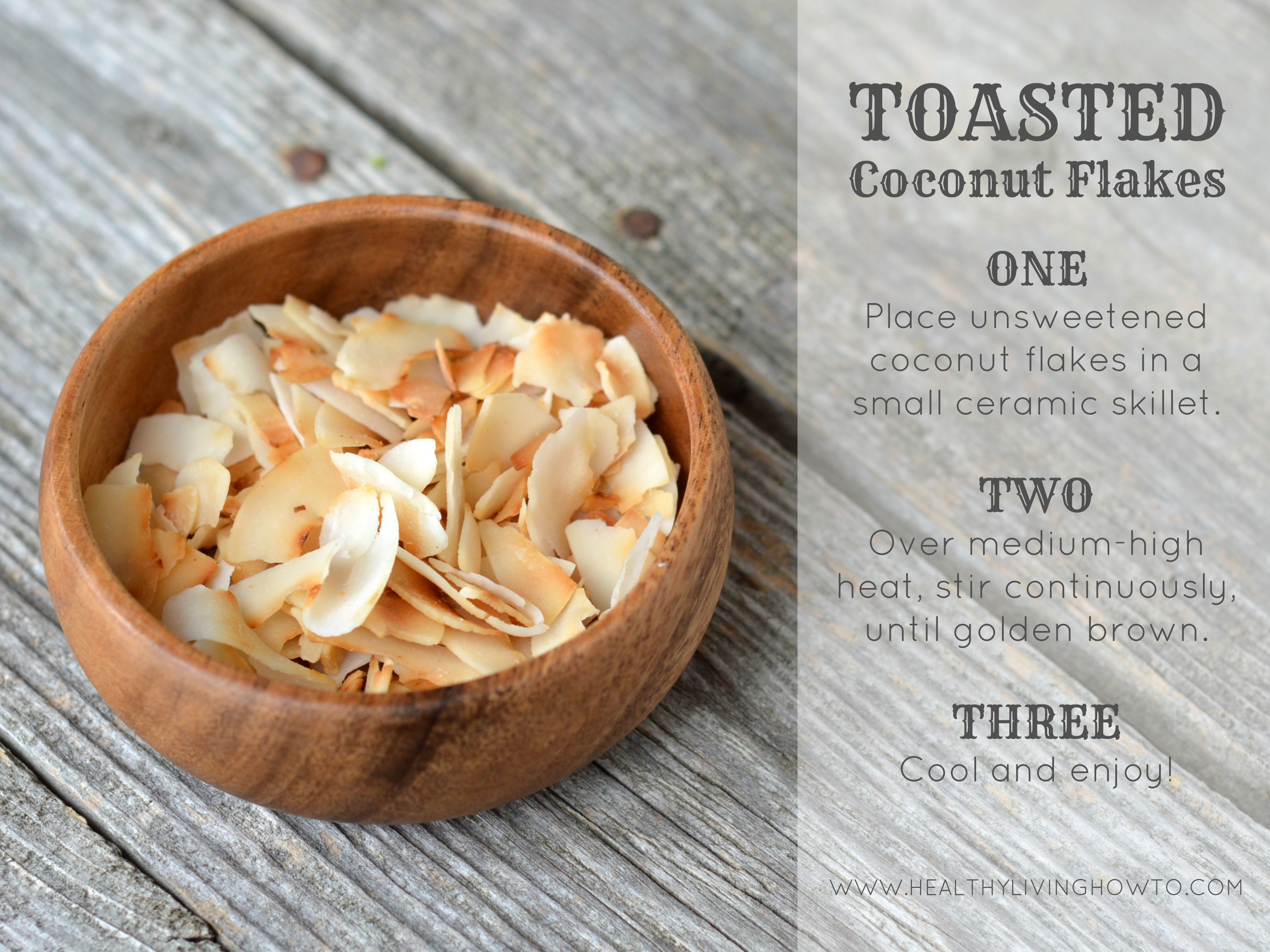 Toasted Coconut Flakes