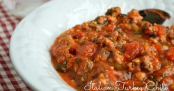 Italian Turkey Chili