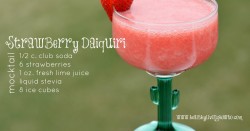 Strawberry Daiquiri Mocktail