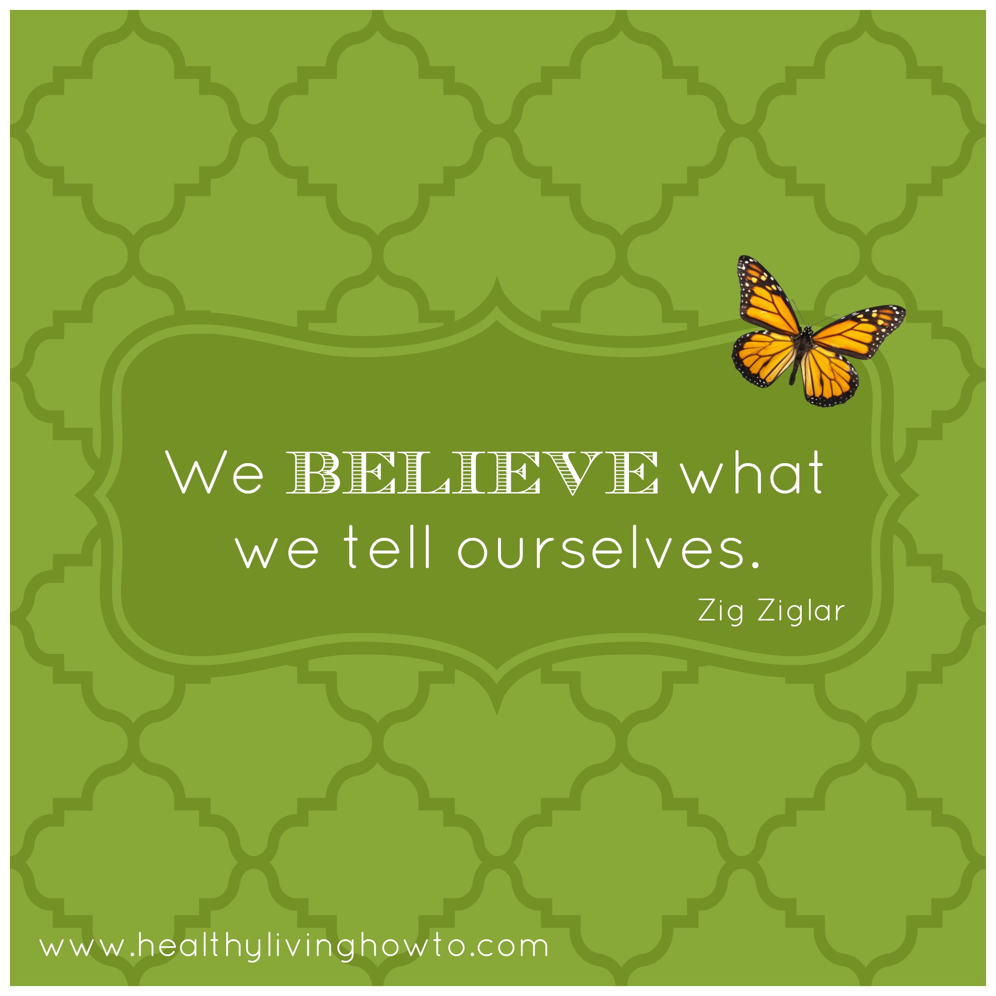 We Believe What We Tell Ourselves