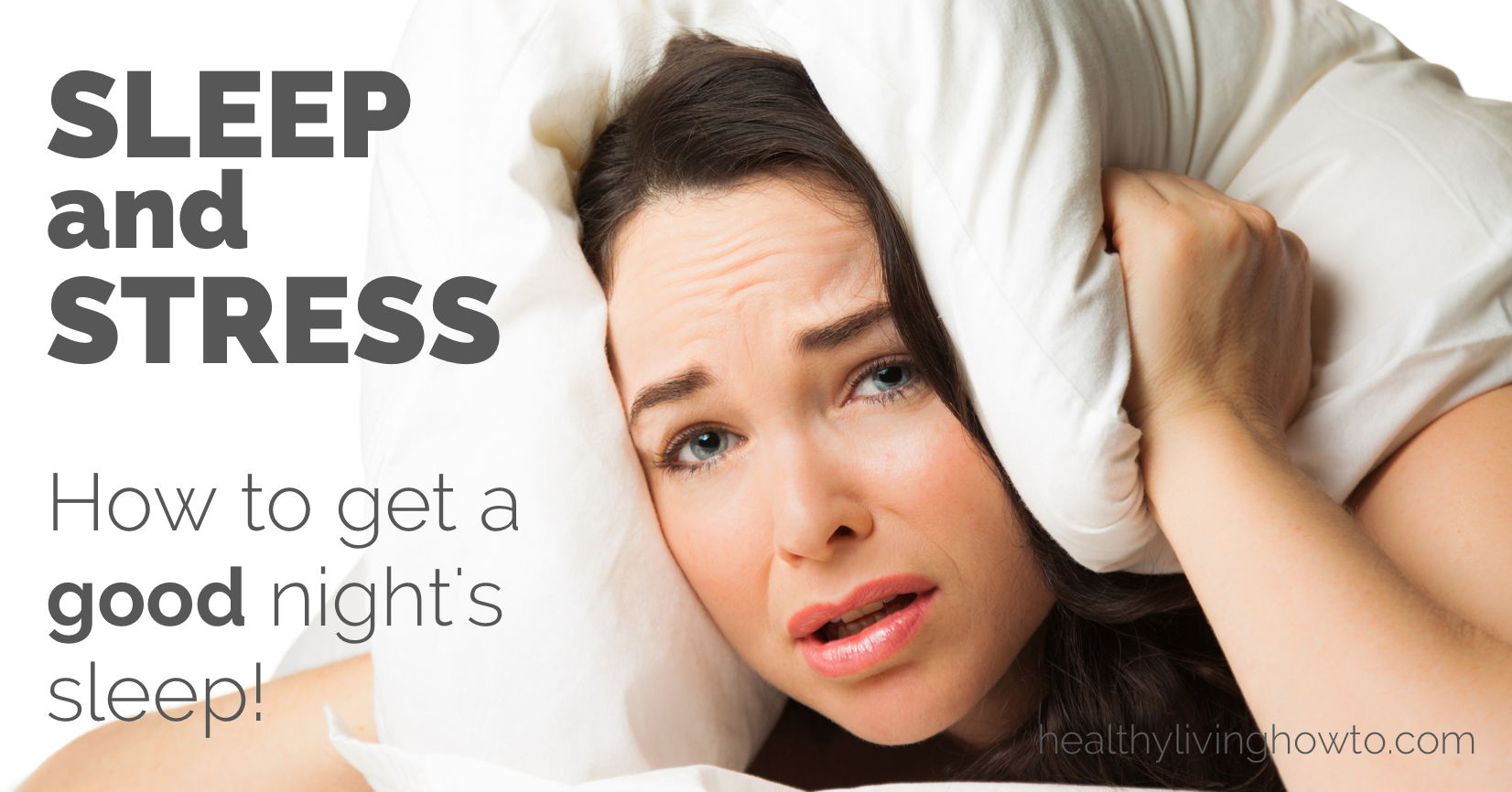 Sleep & Stress. Why You're Not Sawing Logs | healthylivinghowto.com