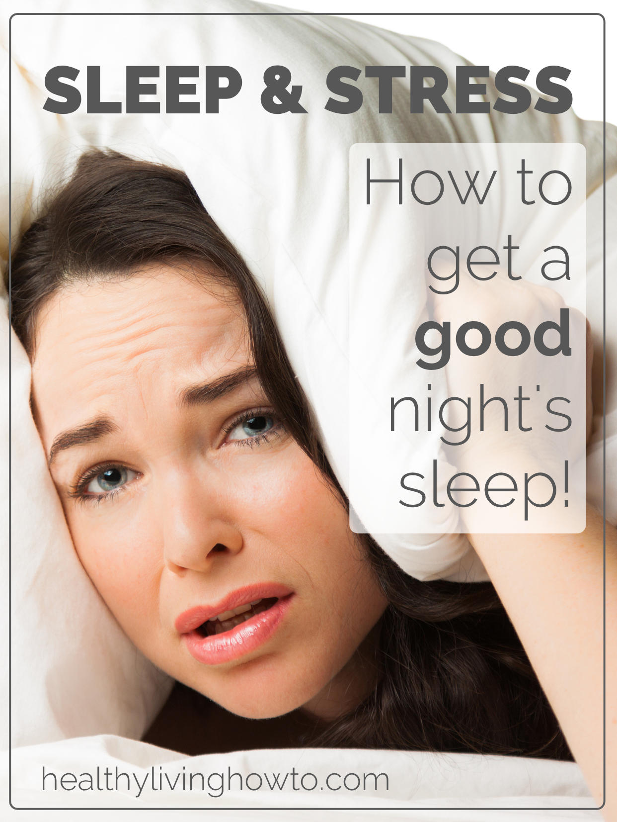Sleep and Stress: Why You're Not Sawing Logs - Healthy Living How To