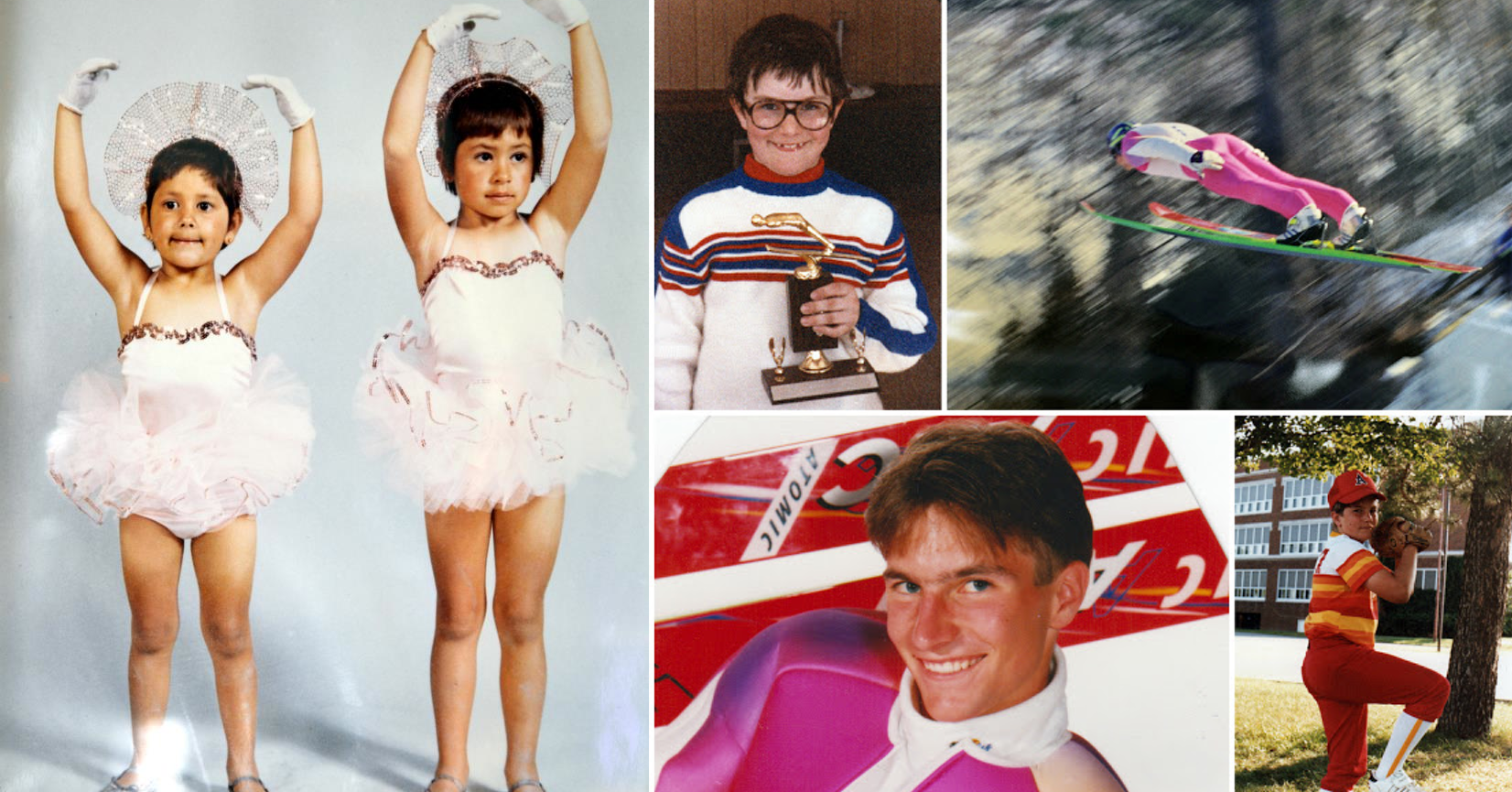 Throwback Thursday. What Do A Baby Ballerina & Ski Jumper Have In Common? | healthylivinghowto.com