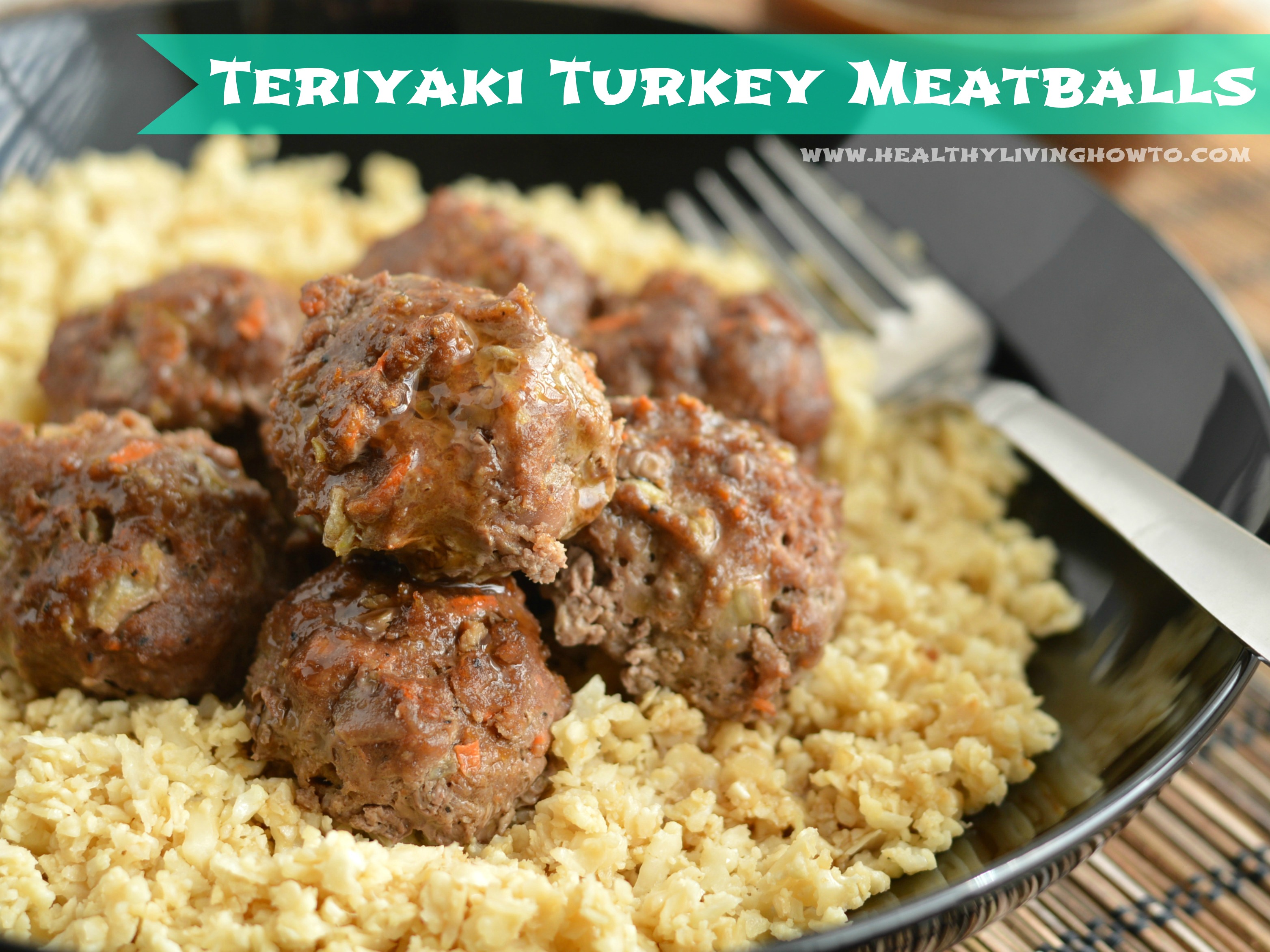 Turkey Teriyaki Meatballs