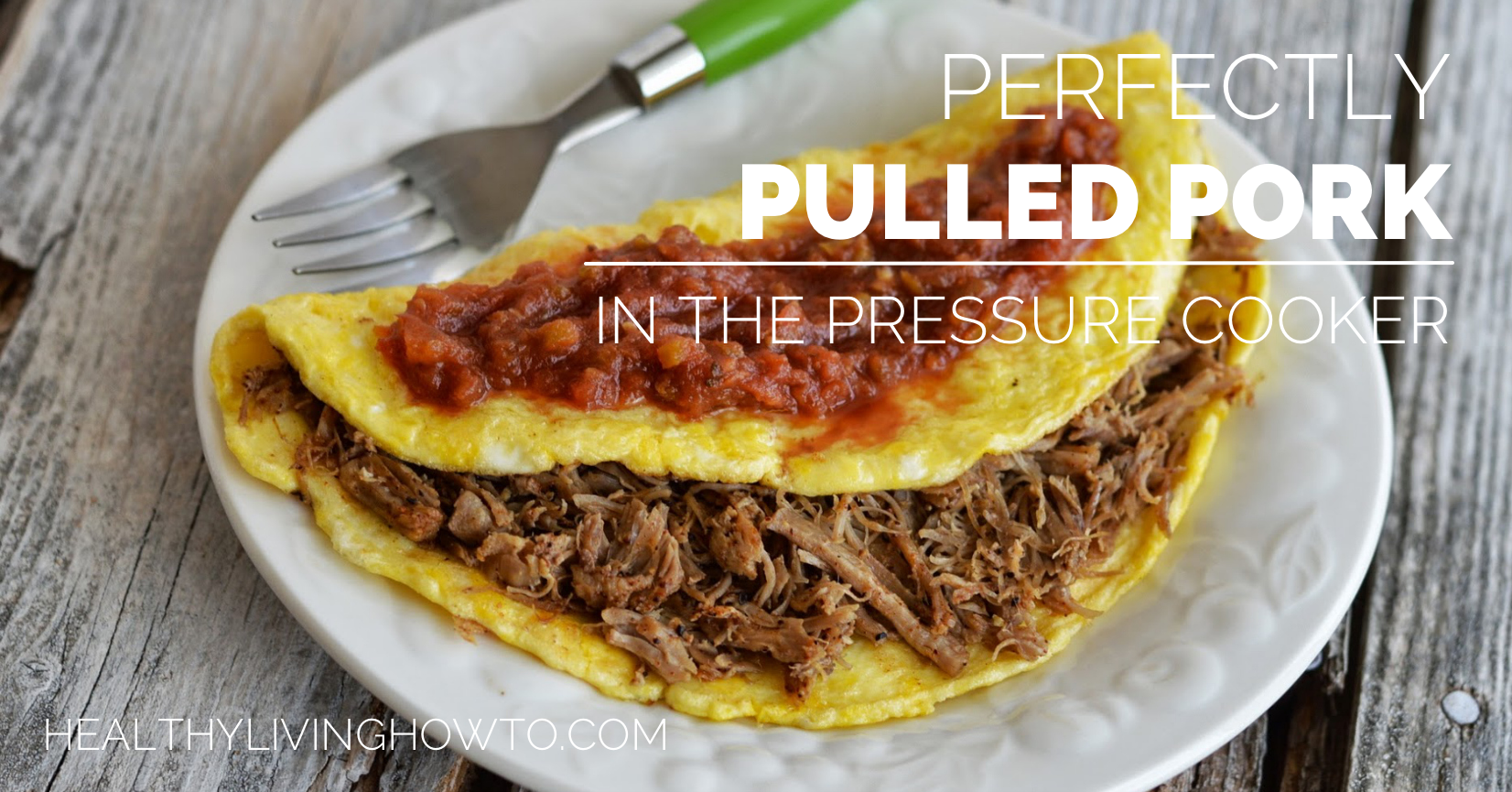 Perfectly Pulled Pork In The Pressure Cooker | healthylivinghowto.com