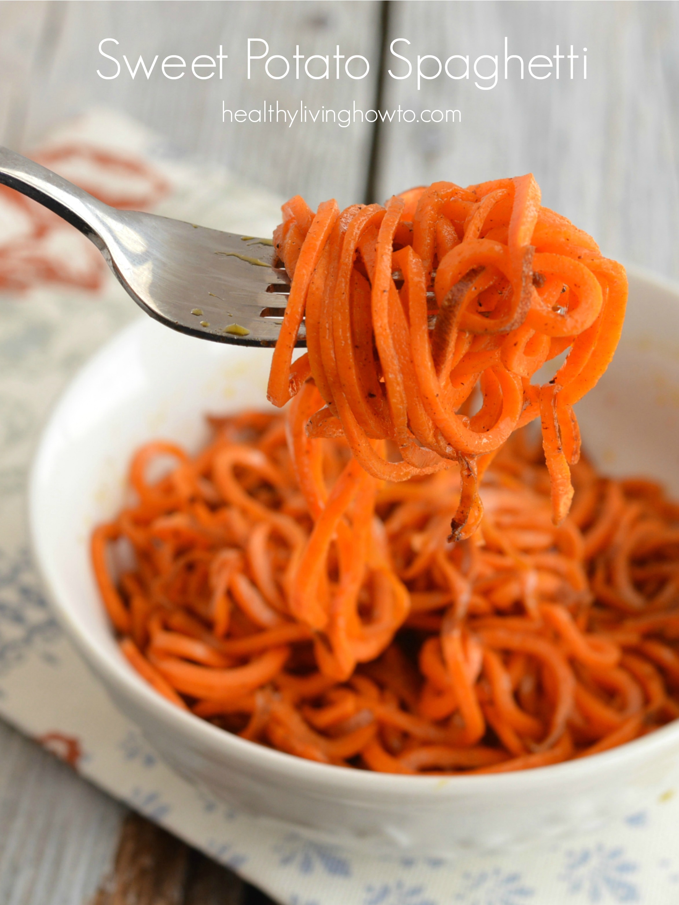 Sweet Potato Spaghetti