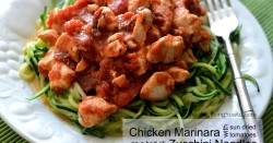 Chicken Marinara with Sun Dried Tomatoes