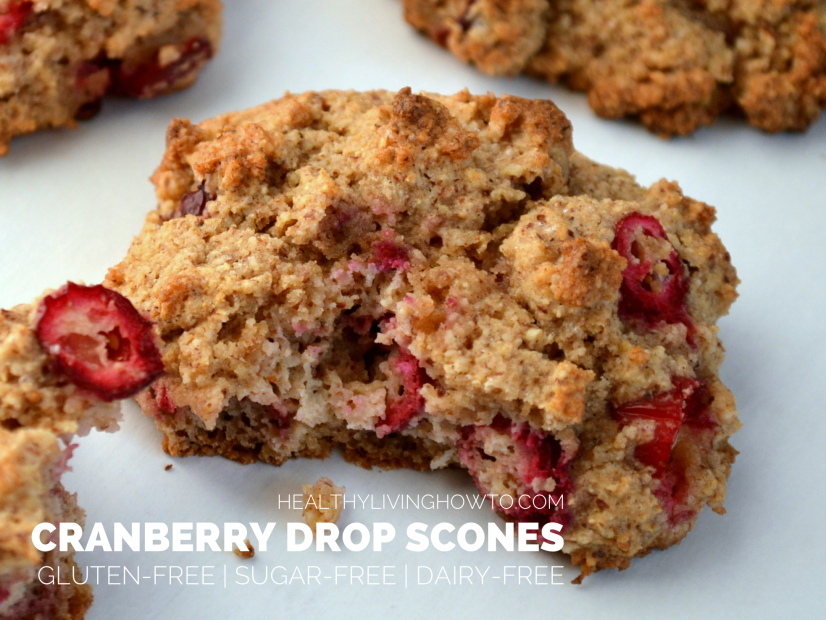 Cranberry Drop Scones