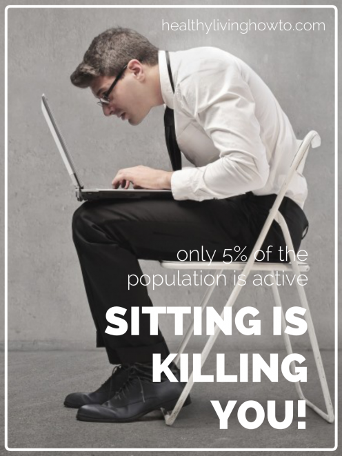 Sitting is Killing You | healthylivinghowto.com