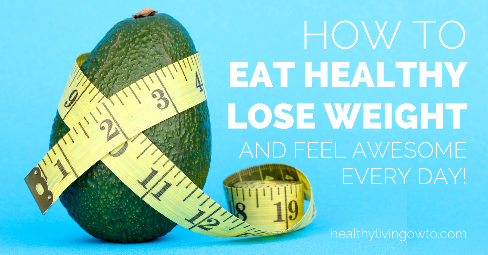 How To Eat Healthy Lose Weight And Feel Awesome Every Day | healthylivinghowto.com