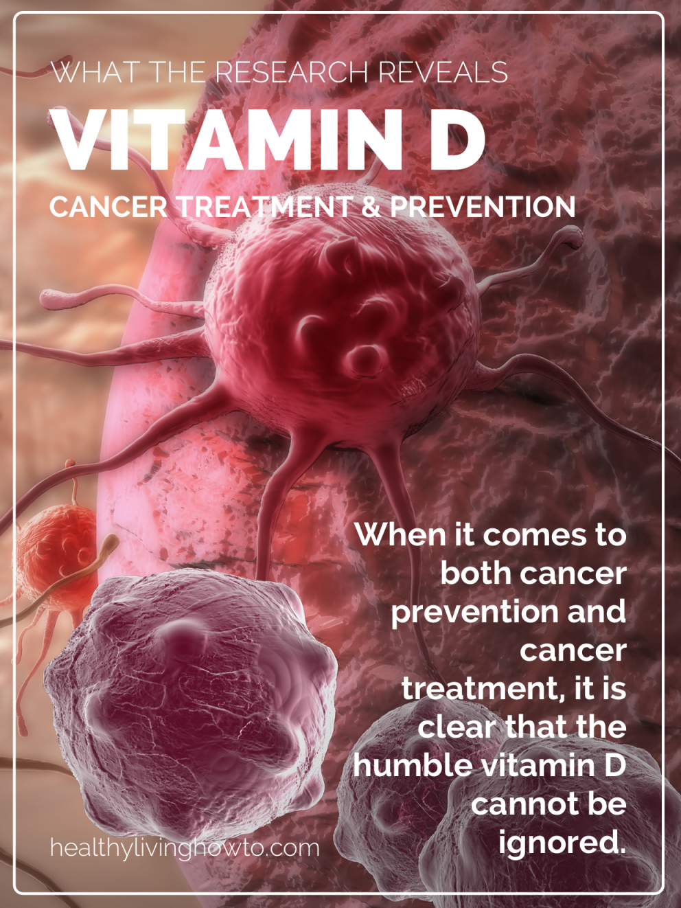 The Importance Of Vitamin D In Cancer Treatment And Prevention Healthy Living How To 8875