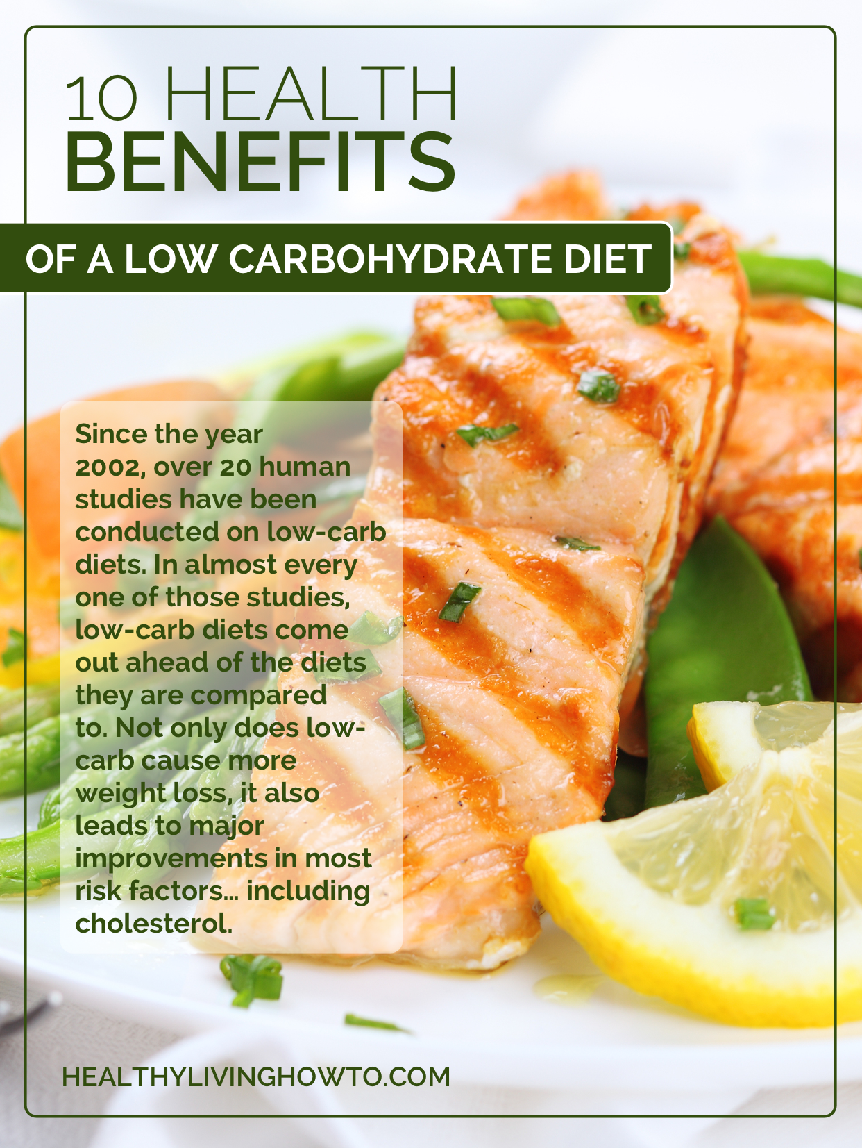 10 Health Benefits of a Low Carbohydrate Diet | healthylivinghowto.com ...