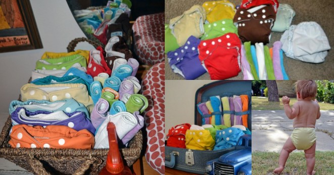 Cloth Diaper Collage