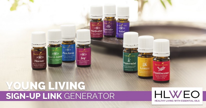 Young Living Sign-Up Link Generator | hlweo.com