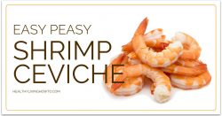 Easy Peasy Shrimp Ceviche | healthylivinghowto.com